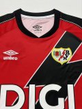 Rayo Vallecano Away Fans   1:1 Quality Soccer Jersey   25-26