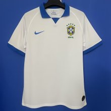 Retro Brazil Away 1:1 Quality Soccer Jersey  2019-2020