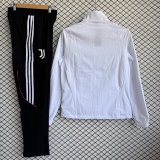 Juventus  Windbreaker Sets With pants  White 1:1 Quality Soccer Jersey  25-26