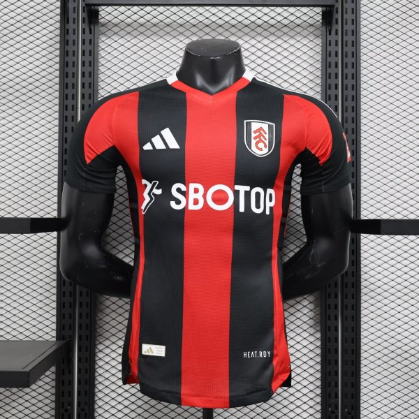 Fulham away player  1:1 Quality Soccer Jersey   24-25