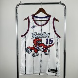 Retro Toronto Raptors  White #15 CARTER 1:1 Quality NBA  Season Jerseys 2026
