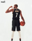 Brooklyn Nets City Edition graffiti Black #7 DURANT 1:1 Quality NBA  Season Jerseys 2021