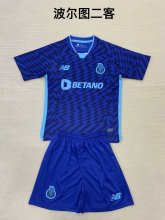 Porto third away Kids 1:1 Quality Soccer Jersey   24-25