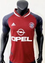Retro Bayern Munich Home 1:1 Quality Soccer Jersey  2001-2002