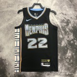 Memphis Grizzlies City Edition Black #22 BANE 1:1 Quality NBA Jerseys 2023