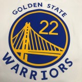 Golden State Warriors White V-Neck  #22  WINGGINS 1:1 Quality NBA Season Jerseys 2020