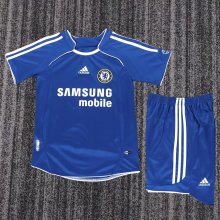 Retro Chelsea home Kids 1:1 Quality Soccer Jersey   2006-2007