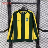 Brazil  Hoodie Green Yellow  Jacket  Tracksuit  1:1 Quality Soccer Jersey  25-26