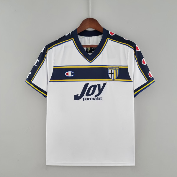 Retro Parma away 1:1 Quality Soccer Jersey   2001-2003