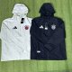 Bayern Munich  Windbreaker  Interchange Jacket Black  White 1:1 Quality Soccer Jersey  25-26