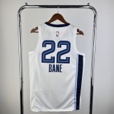 Memphis Grizzlies  White #22 BANE 1:1 Quality NBA Jerseys 2023