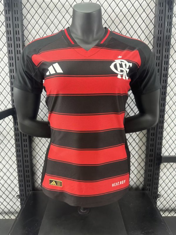 Flamenco women  home  Fans  1:1 Quality Soccer Jersey   25-26