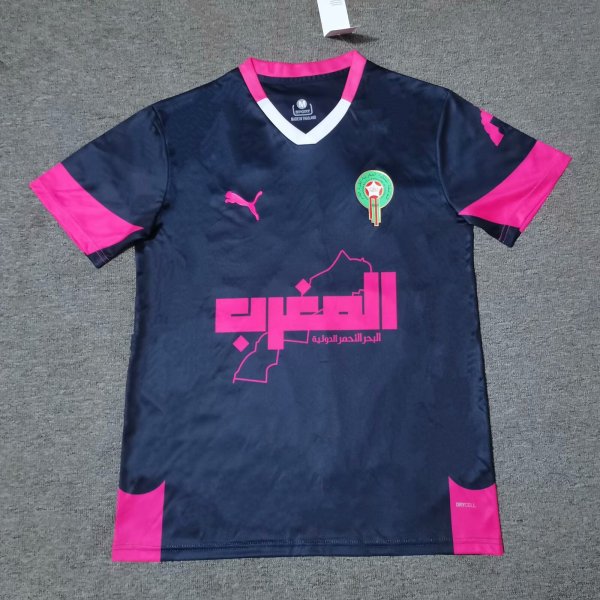 Morocco Training clothes Fans  1:1 Quality Soccer Jersey  25-26
