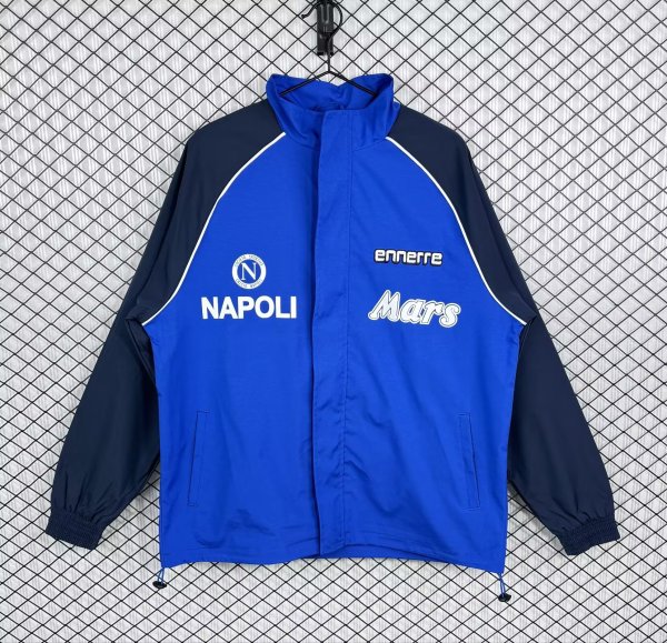 Retro Napoli Windbreaker Blue 1:1 1989-1990