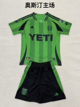 Austin   home fans kits  1:1 Quality Soccer Jersey  25-26 (kids and man )