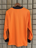 Retro Netherlands Home Fans Long Sleeve1:1 Quality Soccer Jersey  1980