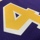 Los Angeles Lakers  75 year Pruple #4 RONDO 1:1 Quality NBA Season Jerseys