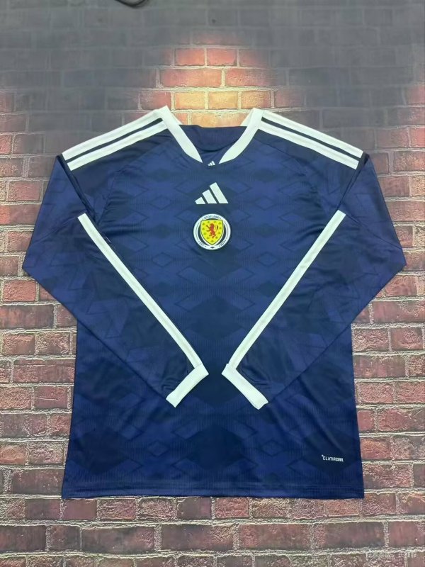 Scotland  Home Long Fans 1:1 Quality Soccer Jersey  26-27（2026）