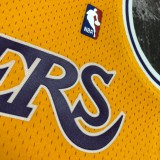 Retro Los Angeles Lakers Yellow #34 O'NEAL  1:1 Quality NBA Season Jerseys 1996-1997