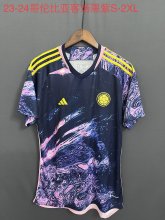 Colombia Away Fans   1:1 Quality Soccer Jersey  2023-2024