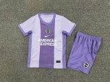 Brighton Away Kids 1:1 Quality Soccer Jersey 25-26