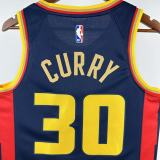 Golden State Warriors  City Edition  #30 CURRY  NBA Jerseys  2025