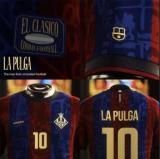 Barcelona collaborates with Uruguay fans  1:1 Quality Soccer Jersey  24-25