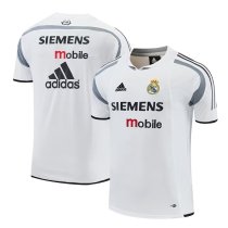 Retro Real Madrid Training White Fans 1:1 Quality Soccer Jersey 2004-2005