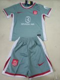 Atletico Madrid  away kids   1:1 Quality Soccer Jersey   24-25