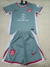 Atletico Madrid  away kids   1:1 Quality Soccer Jersey   24-25