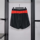 AC Home Pants  player  Shorts  1:1 Quality Soccer Jersey   25-26