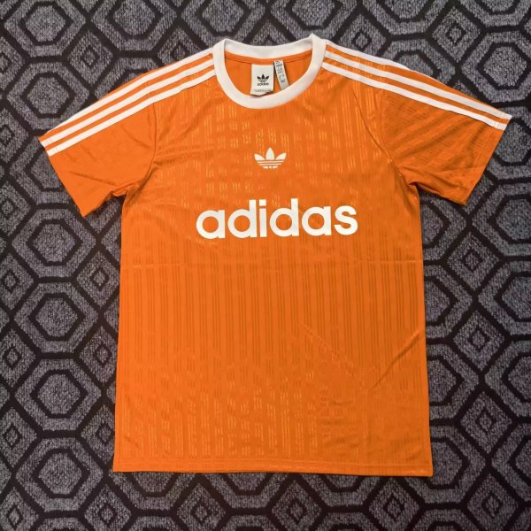 Adidas Clover T-shirt  Orange 1:1 Quality Soccer Jersey  25-26