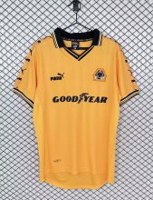 Retro Wolves Home Fans  1:1 Quality Soccer Jersey  1998-1999