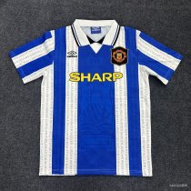 Retro  Manchester United Third  Away 1:1 Quality Soccer Jersey  1994-1996