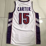 Toronto Raptors White #15 CARTER NBA Jerseys  25-26