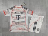 Bayern Munich Away Kids 1:1 Quality Soccer Jersey  25-26