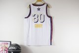 ALL STAR  White #30 curry NBA Jerseys  25-26