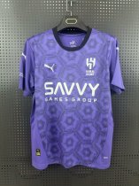 Al Hilal SFC third  Away  Fans 1:1 Quality Soccer Jersey    24-25