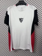 Sevilla White Training Fans  1:1 Quality Soccer Jersey  25-26