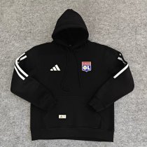 Lyon Hoodie Black Blue Green  Red  Grey  White Jacket  Tracksuit  1:1 Quality Soccer Jersey  25-26
