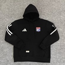Lyon Hoodie Black Blue Green  Red  Grey  White Jacket  Tracksuit  1:1 Quality Soccer Jersey  25-26