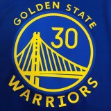 Golden State Warriors Blue V-Neck  #30 CURRY 1:1 Quality NBA Season Jerseys  75 Year