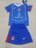 Atletico Madrid  Third Away Kids  1:1 Quality Soccer Jersey  25-26