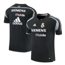 Retro Real Madrid Training Black  Fans 1:1 Quality Soccer Jersey 2004-2005