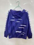 Real Madrid Retro  Blue  Windbreaker  1:1 Quality Soccer Jersey  25-26