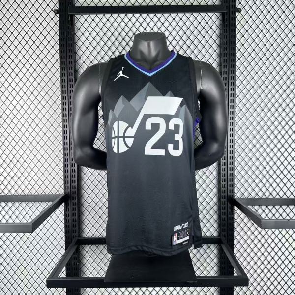 Utah Jazz  Black #23 MARKKANEN 1:1 Quality NBA  Season Jerseys 2026