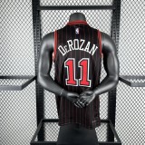 Chicago Bulls JORDAN Black  #11 DEROZAN  1:1 Quality NBA Jerseys  2026