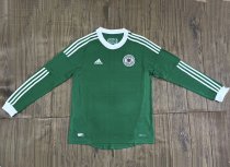 Retro Germany Away  Long Sleeve 1:1 Quality Soccer Jersey  2012