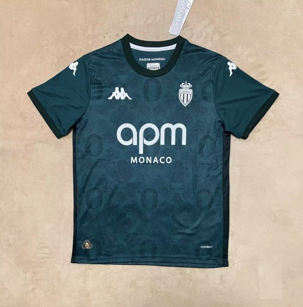 Monaco third Away Fans  1:1 Quality Soccer Jersey   25-26