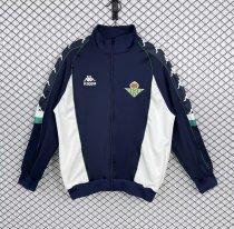 Retro Betis Jacket Blue 1:1 Quality Soccer Jersey 1997-1998